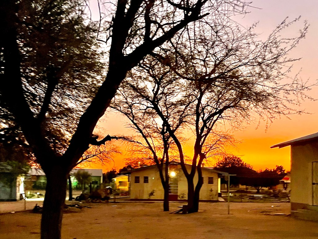 I’m in Namibia!